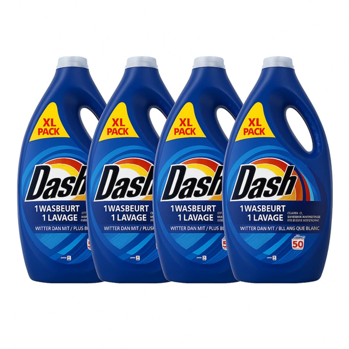 Dash wit Vloeibaar Wasmiddel - 4x50 wasbeurten - 2250ml — afbeelding 1