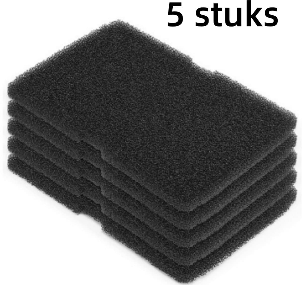 5x Filterdroger - droger - Geschik voor Beko Elektra Grundig 2964840100 -Spons filter- Herbruikbaar( 245x154x10mm) — afbeelding 1