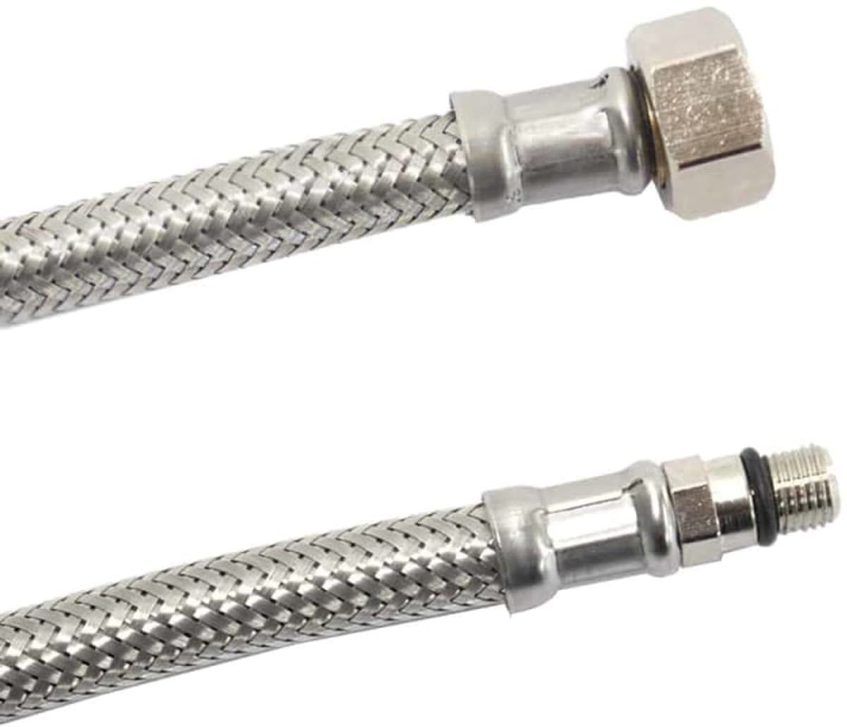 Flexibele Panzerslang RVS DN8 500mm — afbeelding 1