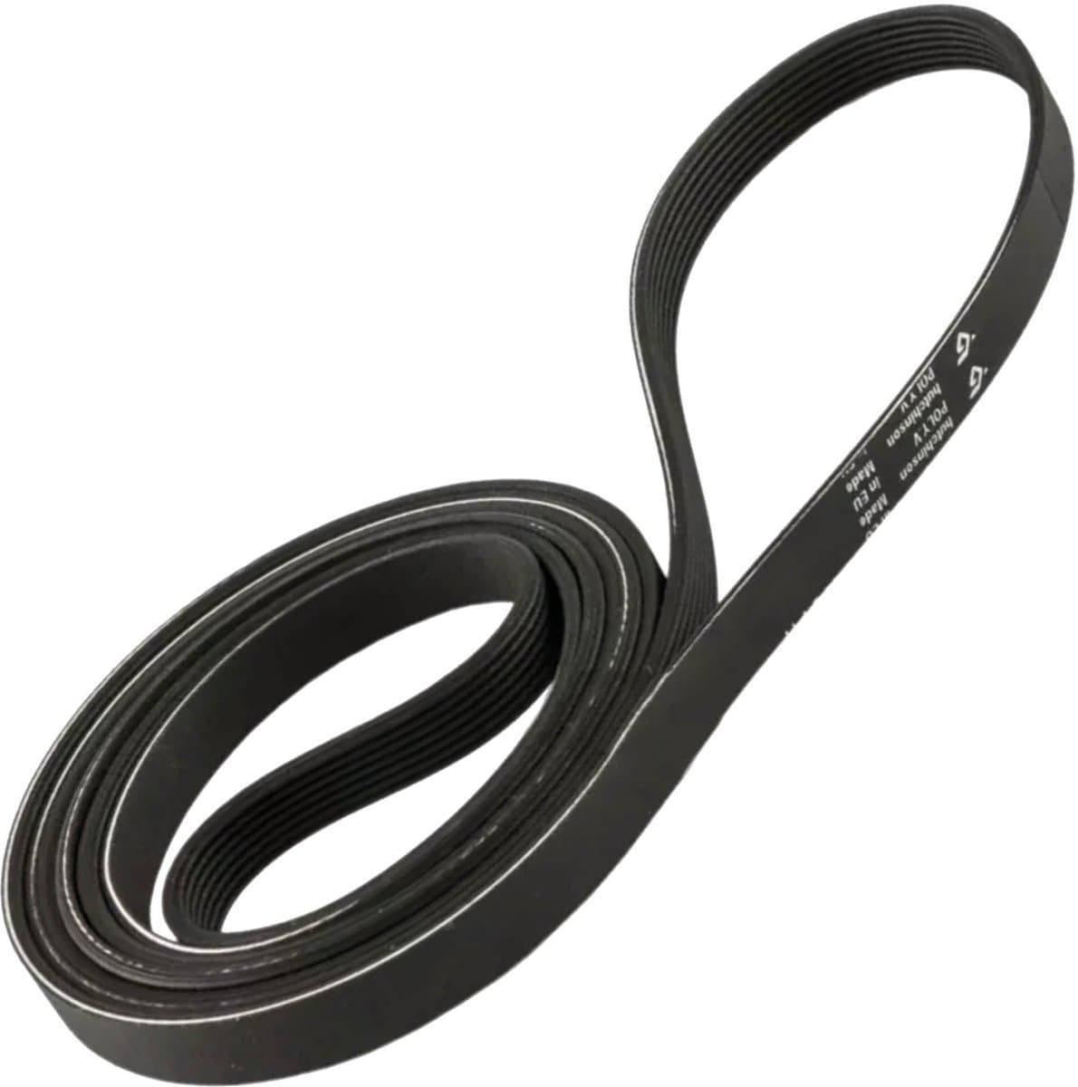 Poly-V snaar 1965H8 met ribbels | Aandrijfsnaar o.a. voor wasmachine | Lengte 1965 mm met aan de binnenzijde 8 ribbels | O.a. geschikt voor AEG, Electrolux, Zanker en Zanussi | Multaparts® huismerk — afbeelding 1