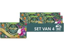 Robijn Paradise Secret 3 in 1 Wascapsules - 4 x 15 wasbeurten - Voordeelverpakking