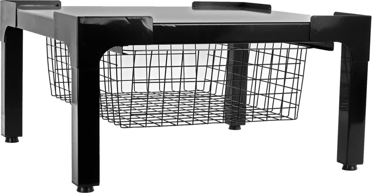 Nedco BV Wasmachine-/droger verhoger 'Heavy Bold' zwart — afbeelding 1