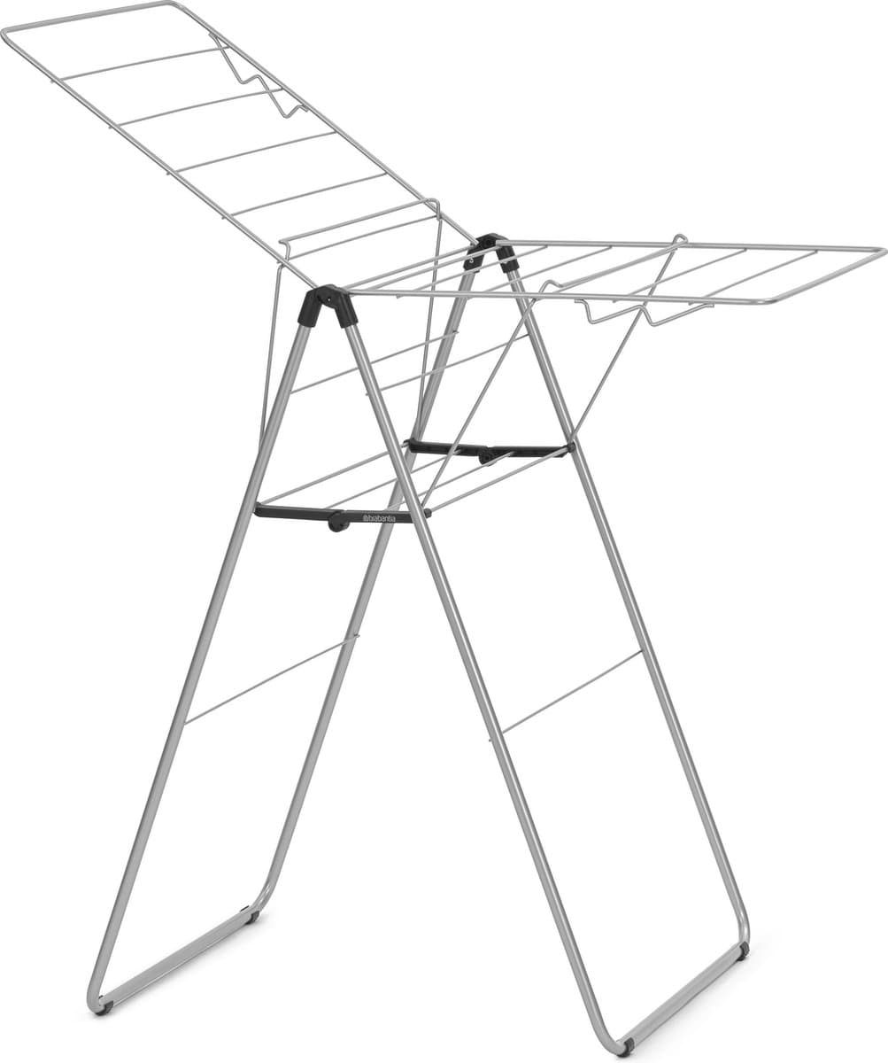 Brabantia HangOn Droogrek 15m - Inklapbaar Wasrek - Metallic Grey — afbeelding 1