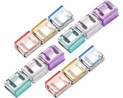 Broekklem - broekclip - broek clip - broek klem - Kleding Clip - 12 stuks - broekspijp clip - broekspijp verkorter - Bevestigingsclip voor broekspijp - wasknijpers - Antislip Vaste Gesp - Multicolor