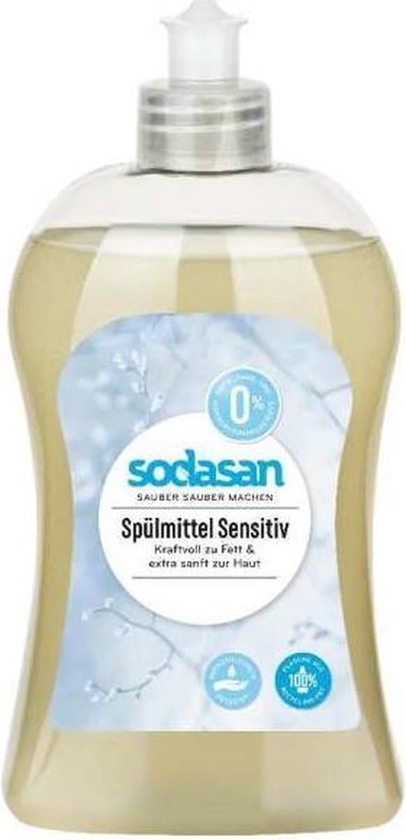 Sodasan Afwasmiddel Sensitive (500 ml) — afbeelding 1