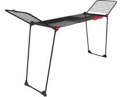 Vileda Infinity Flex Ultimate Droogrek (Black Edition) - Tafel Droogrek - 30 m drooglengte - Telescopisch uittrekbaar centraal plateau - Hoge vleugels — afbeelding 1