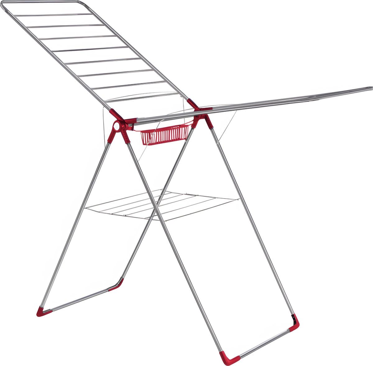 Belinay - Wasrek - Droogrek - Wasrek inklapbaar - Rood — afbeelding 1