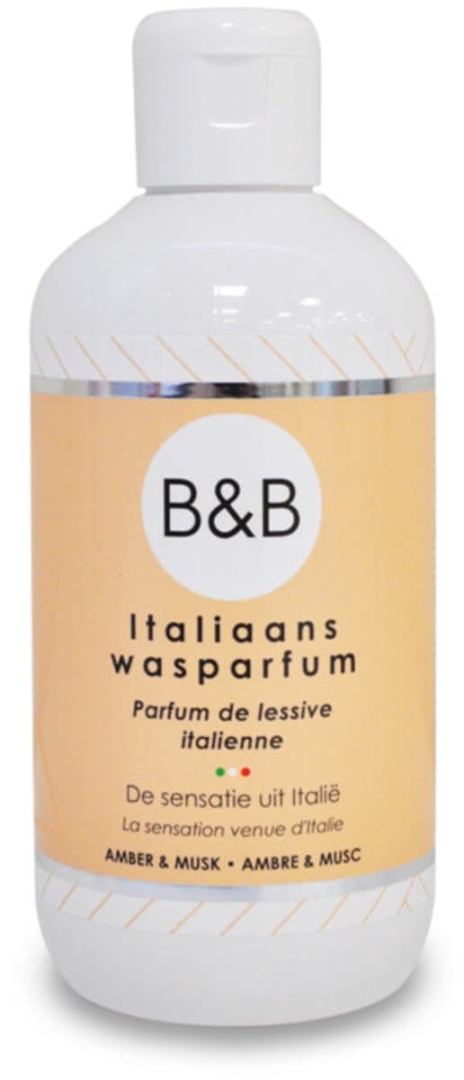 B&B Italiaanse Wasparfum Amber & Musk - 2 x 250 ml - Voordeelverpakking — afbeelding 1