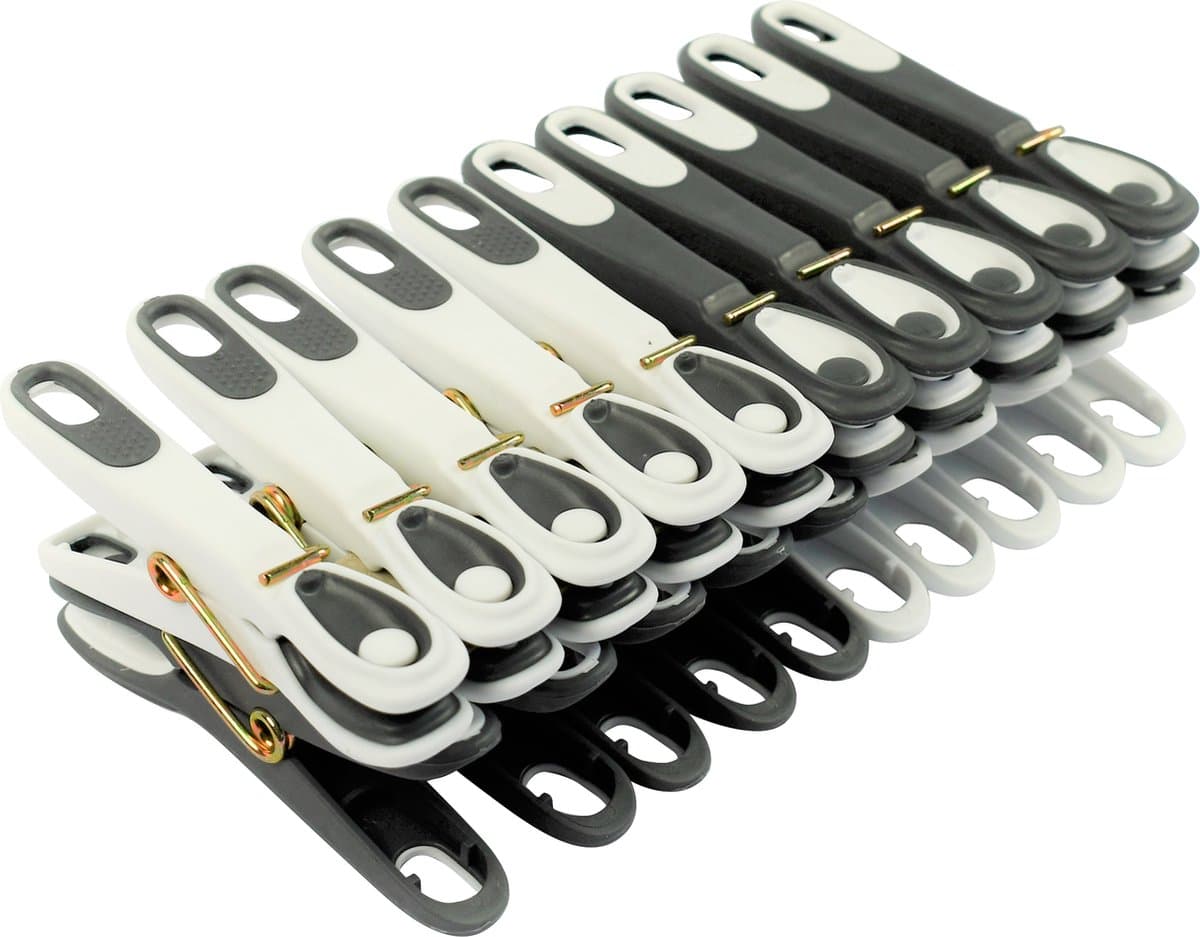 Laguelle Wasknijpers - Grijs - 20 Stuks — afbeelding 1