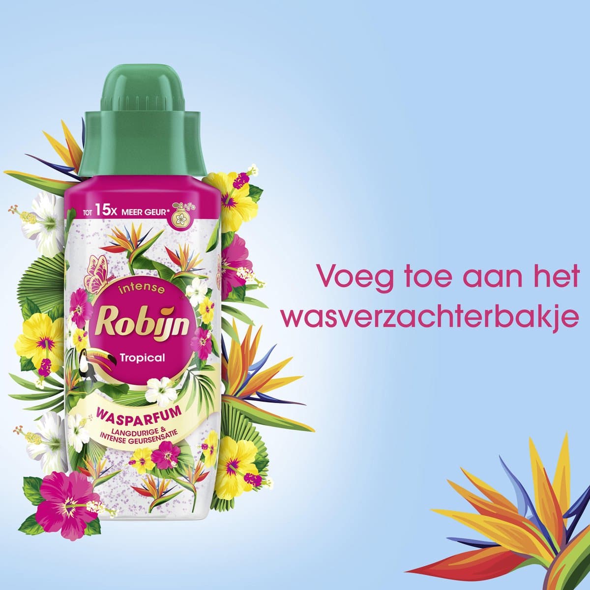 Robijn Wasparfum Tropical 342 ml — afbeelding 1