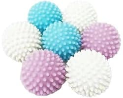 Wasballen Set van 9 - Herbruikbare Drogerballen voor Pluizige Was en Kleding