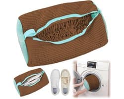 Waszak - Wasnet Voor Schoenen - Waszak Voor Schoenen - Schoenen Waszak - 39 x 19 Cm - Netje Anti-Vervorming - Delicaat Wasgoed - Schoen Wassen - Schoenenwaszak - Wasgoed - Wasmachine - Schoenen / Sneakers - Met Rits En Hangende Ring - Herbruikbaar — afbeelding 1