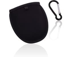 Draagbare Golfbalreiniger, Compacte Waszak voor Golfballen met Clip, Ideaal voor Golfliefhebbers