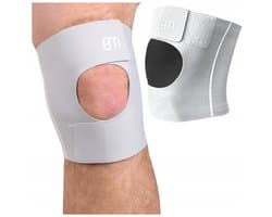 FIT4MED Serie - Elastische Kniebrace - Maat M - Universeel Links/Rechts - Siliconestrips
