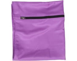 VHV Waszakken voor huisdieren - Waszakken van twill polyester - Voorkomt dat waszakken verstopt raken door dierenhaar - Waszakken voor huisdierendekens - Geweldig voor honden en katten (70x80cm) - Paars