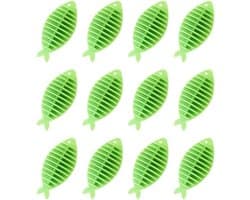 Anti-klittende wasballen voor wasmachines en drogers, 12-pack herbruikbare nylon wasballen om rimpels te verminderen en dierenhaar te verwijderen