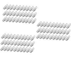 Stevige Clips - Haakklemmen - Decoraties Ophangen - Sterke Grip - 90 Stuks - Zilver