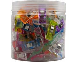 100 Stuks Stofclips voor Naaien en Quilten - Veelzijdige Klemmetjes voor Stoffen