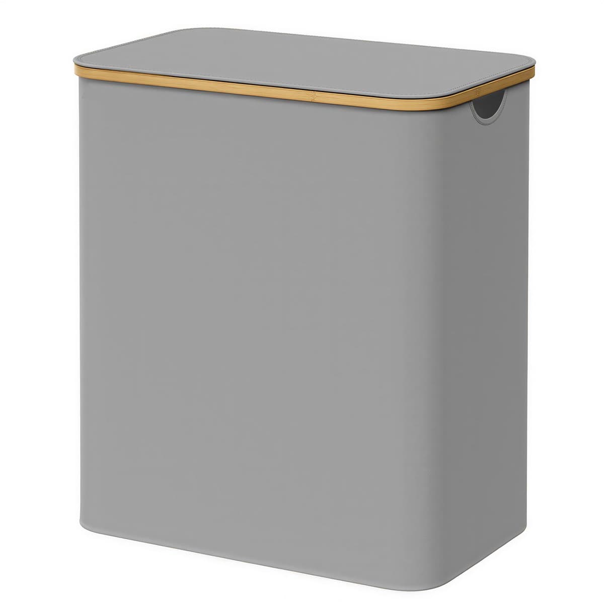 SONGMICS LCB515G01 - Wasmand met 3 Vakken - Opvouwbaar met Deksel - Afneembare Waszak — afbeelding 1