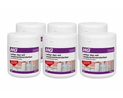 HG Witter Dan Wit Waskrachtversterker Met Vlekoplosser - 6 x 500 gr - Voordeelverpakking