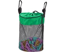 Was Knijper Tas - Opberg Organizer - Buiten Kledinglijn - Met Ophanghaak - 30x20 cm - Plantenkleur