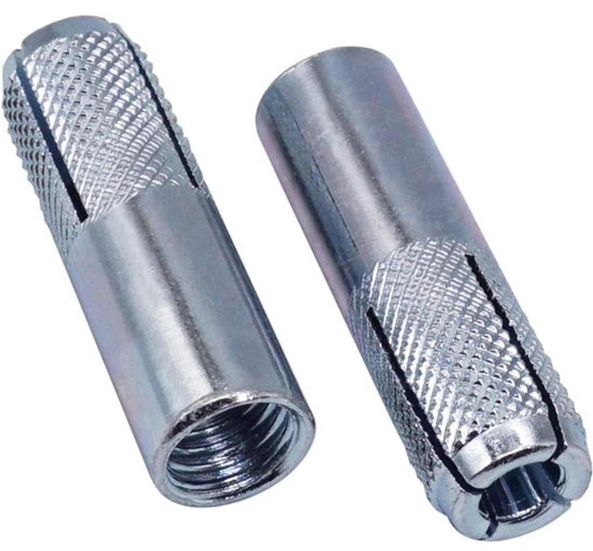 Ankers M10 - Wandpluggen Beton - Bevestigen Materialen - Gegalvaniseerd Staal - M10 x 40mm - Zilverkleurig — afbeelding 1