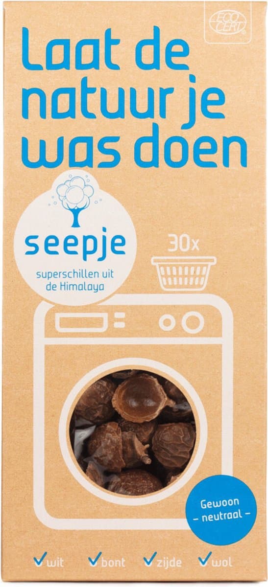 Seepje Superschillen Wasmiddel - Gewoon Neutraal - 6 x 150 gr - 180 wasbeurten - Voordeelverpakking — afbeelding 1