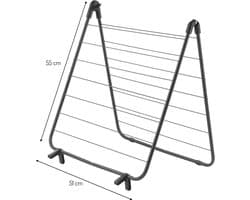 Tomado - Nevis Baddroogrek - 7 meter Drooglengte - Zwart