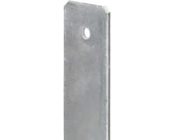 vidaXL - Grondankers - 6 - st - 14x6x60 - cm - gegalvaniseerd - staal - zilverkleurig