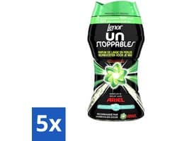 5 x Lenor Unstoppables - Geurbooster - Parfum van Ariel - 11 Wasbeurten - Geurbooster - Wasgeur - Frisheid - Parfum - Wasgoed