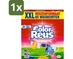 Color Reus - Waspoeder - Gekleurde Was - 65 Wasbeurten - 1 stuk