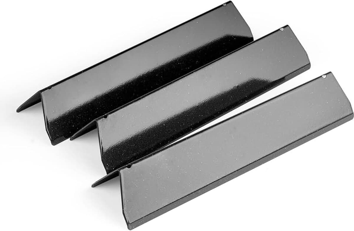7635 38,8 cm porseleinen flavoizer bars voor Weber Spirit I, II 200 serie E210 S210 grills, branderafdekking voor Weber e210 aroma-accessoires, reserveonderdelen vlamverdeler, hitteschild — afbeelding 1