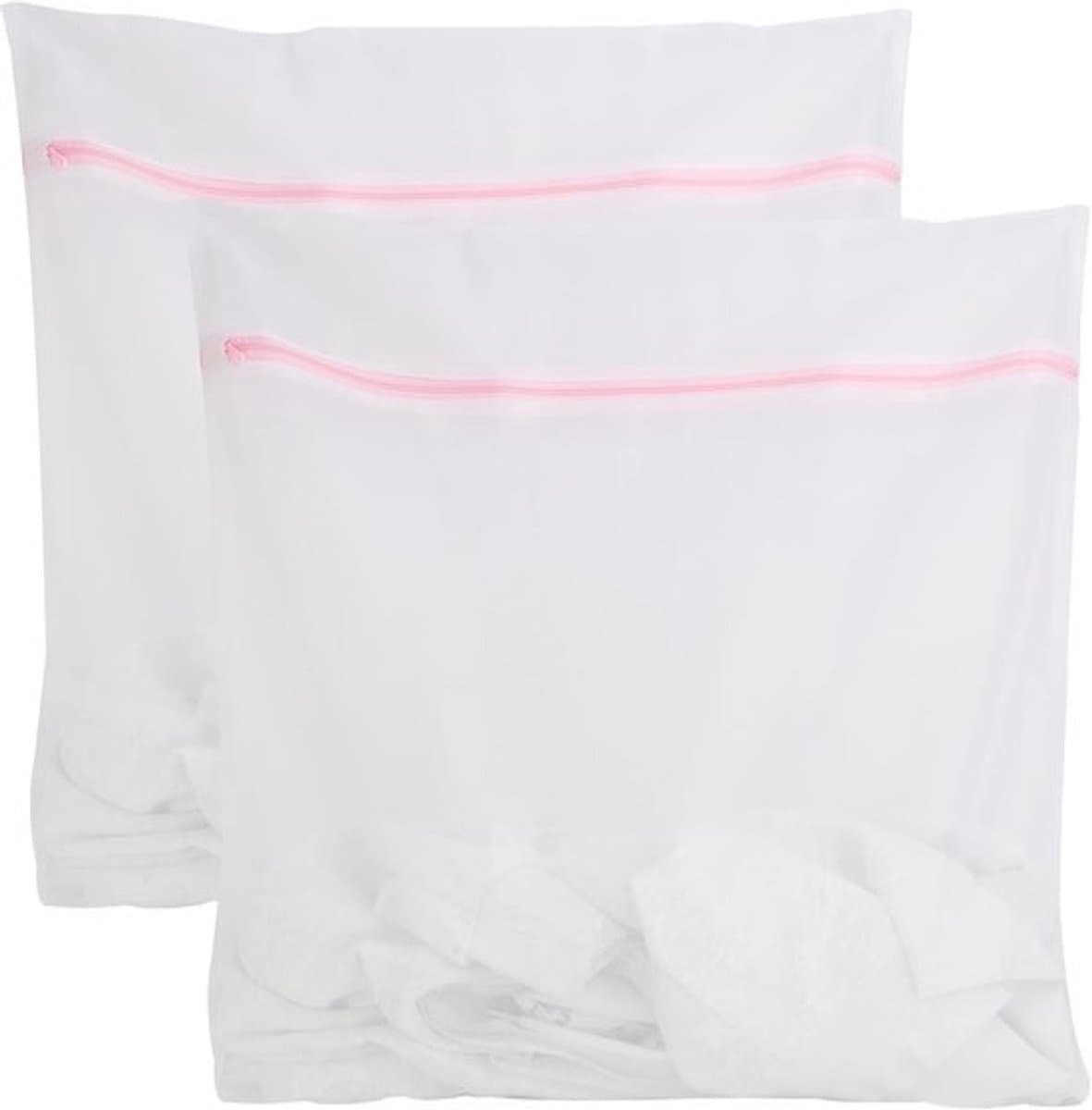 Thijox - Set van 2 Premium Wasnetten voor Wasmachine 60 x 60 cm, Waszak met Verborgen Ritssluiting, Bescherming tegen Vervorming en Vouwen voor Fijne — afbeelding 1