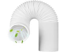 2 meter, 150 mm diameter, pvc-afvoerslang, airconditioningsslang, verlenging, draagbare airconditioning, afvoerslang, voor airconditioning, wasdroger, afzuigkap