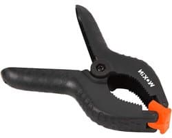Nylon Klemmen - Veerklemmen Plastic - Klusjes Thuis - Verstevigd Nylon - 150 mm - Oranje