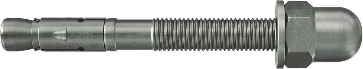 Boutanker met kapmoer - Zware last anker - Zware bevestigingen maken - Installatie zonder reiniging - 20 stuks - Zilverkleurig — afbeelding 1