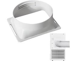 Airconditioning Afvoerslang Adapter Plat - Ø150mm - Koppelstuk Mobiele Airco Afvoerslang - Accessoires Voor Mobiele Airconditioning - Voor Mobiele Airconditioning, Afzuiging, Droger — afbeelding 1