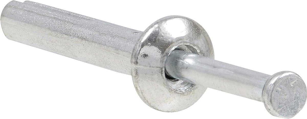 Hamer Ankers - Bevestigingsankers Schroeven - Materiaal Samenhouden - Permanent Anker - 1/4 x 1-1/2" - Zink — afbeelding 1