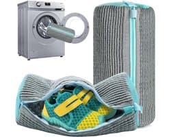 Waszak voor Kinderschoenen, Herbruikbare en Diep Reinigende Tas voor Sneakers, 2 Stuks, Ideaal voor Kleding en Delicate Schoenen - 15 x 22 cm