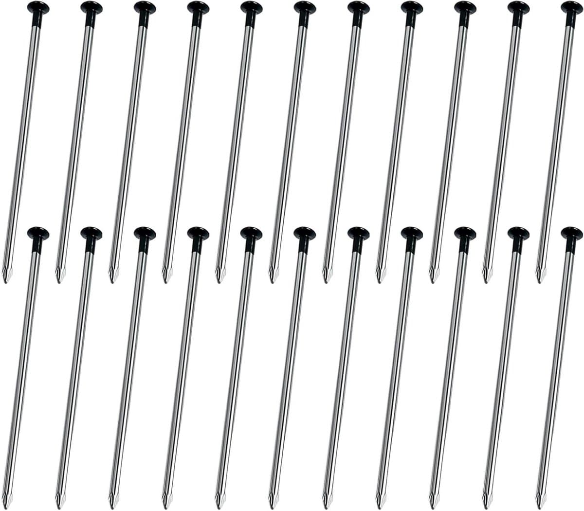 30 stuks grondankers 5 mm x 150 mm voor zware belasting, anti-roest haringen, ideaal voor onkruiddoek en tuinvlies — afbeelding 1