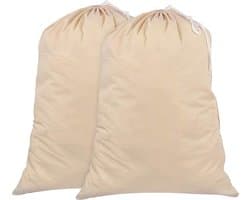 Waszak set van 2 - 71x91 cm, 100% katoen met trekkoord — afbeelding 1