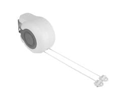 Dailygoody - Intrekbare Waslijn - Ruimtebesparend - Compact - Draagbare Wandmontage - Uittrekbare Kledinglijn - Geschikt voor Balkon, Tuin