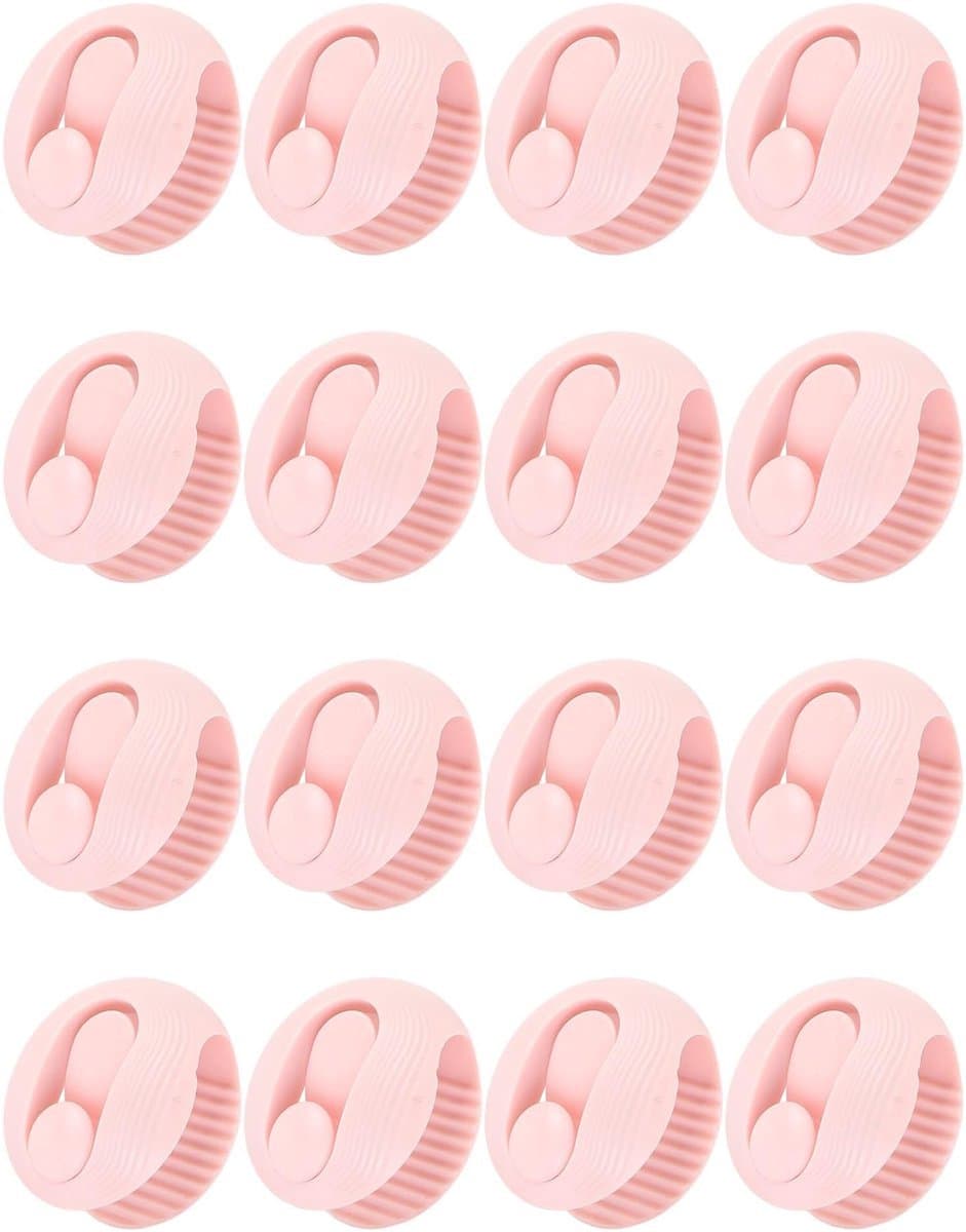 16 stuks Dekbedclips - dekbed clips - roze - 4.5*2 cm - Stevige Dekbed clips - Dekbed Knijpers - Dekbed Klemmen - Klemmen - Clips — afbeelding 1