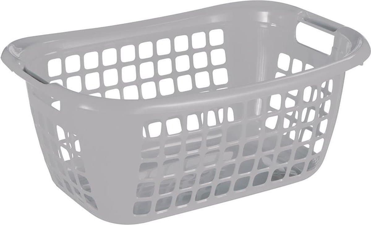 Sunware Basic wasmand 35L - 55x38x22.5 cm - Grijs — afbeelding 1