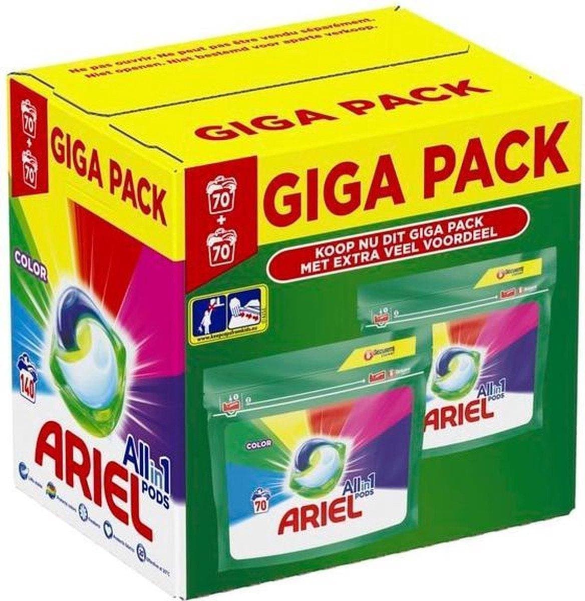 Ariel - All-in-1 Pods - Color - 140 stuks — afbeelding 1