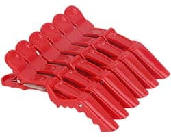 Professionele Haarclips Set van 6 voor Modelleren en Knippen