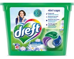 Dreft Caps 4in1 Blue Dream 42 stuks