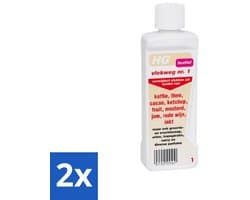 HG - Textiel - Vlekweg 1 - Vlekkenverwijderaar - 34 g - Voordeelverpakking - 2 stuks