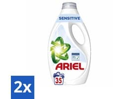 Ariel – Sensitive – Vloeibaar Wasmiddel – 1,58 L - Voordeelverpakking - 2 stuks