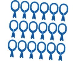 Handdoek Clips - Wasknijpers Klemmen - Strand & Thuis - Waterdicht Plastic - 45x3 cm - Diverse kleuren